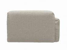 Clarence Boucle Ivory 2 Seat Left Arm Facing Sofa Module color Boucle Ivory