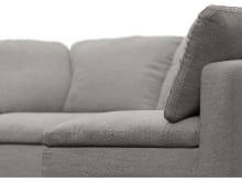 Cloud Deep Boucle Pumice Modular Sofa - 4 Piece color Boucle Pumice