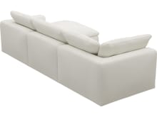 Cloud Deep Tribute Shell Modular Sofa - 3 Seater Chaise color Tribute Shell