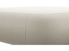 Beckett Muse Flax Sofa Module Ottoman color Muse Flax