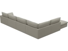 Willow California Ivory Modular Sofa - 6 Seater LAF Terminal color California Ivory