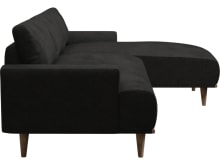 Dane California Charcoal Chaise Sofa - 3 Seater color California Charcoal