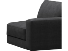 Monica Plaza Flint Grey Right Arm Facing Chair Module color Plaza Flint Grey