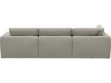 Cloud Deep California Ivory Modular Sofa - 3 Seater Chaise color California Ivory