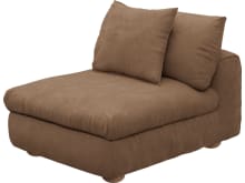 Tully Tribute Chestnut Armless Sofa Chair Module color Tribute Chestnut