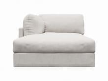 Finley Avon Mineral Left Arm Facing Chaise Module color Avon Mineral