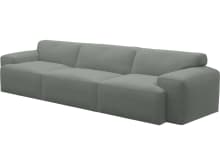 Copenhagen Tribute Storm Sofa - 3 Seater color Tribute Storm