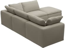 Cloud Plaza Natural Modular Sofa - 5 Piece color Plaza Natural