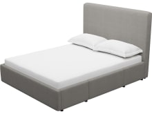 Aria Drawer Bed Isla Soft Grey color Isla Soft Grey