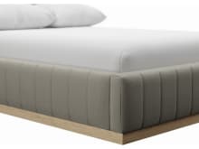 Brentwood Gas Lift Bed View Cream color View Cream