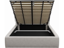 Willow Gas Lift Bed Avon Mineral color Avon Mineral