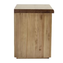 Calypso Bedside Table Nutmeg -  2 Drawer color Nutmeg