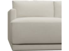 Haven Apt Toorak Pearl Chaise Sofa color Toorak Pearl