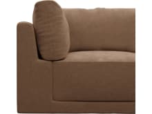 Haven Tribute Chestnut Corner Sofa Chair Module color Tribute Chestnut
