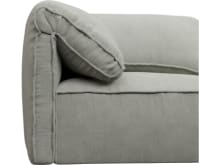 Kai Toorak Pebble Modular Sofa - 3 Seater color Toorak Pebble