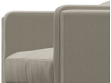 Hayes Plaza Natural Sofa - 2 Seater color Plaza Natural