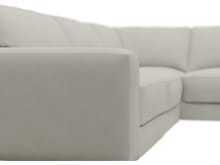 Monica California Ivory Corner Sofa - 5 Seater color California Ivory