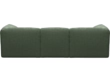 Kai Tribute Dark Jade Modular Sofa - 3 Seater color Tribute Dark Jade