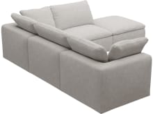 Cloud Avon Mineral Modular Sofa - 5 Piece color Avon Mineral