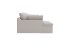 Retreat Boucle Pumice Chaise Sofa - 3 Seater color Boucle Pumice
