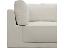 Haven Toorak Pearl Corner Sofa Chair Module color Toorak Pearl
