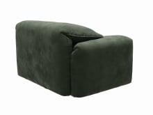 Clarence Muse Forest 2 Seat Left Arm Facing Sofa Module color Muse Forest