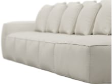 Riley Toorak Pearl Modular Sofa - 1x Arm, 4x Armless, 1x Right Terminal color Toorak Pearl