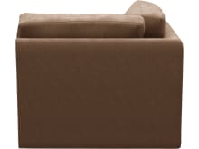 Monica Tribute Chestnut Corner Sofa Chair Module color Tribute Chestnut