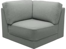 Monica Tribute Storm Corner Sofa Chair Module color Tribute Storm