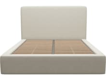 Felix Gas Lift Bed Muse Flax color Muse Flax