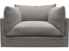 Finley Boucle Pumice Armchair color Boucle Pumice