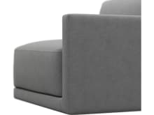 Haven Maya Flint Right Arm Facing Chair Sofa Module color Maya Flint