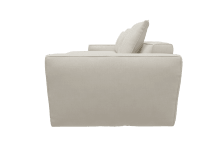 Riley Apt Toorak Pearl Sofa - 3 Seater Chaise color Toorak Pearl