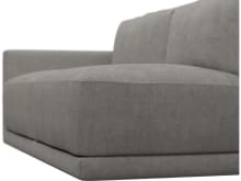 Haven Isla Soft Grey Left Arm Facing 3 Seater Sofa Module color Isla Soft Grey