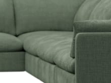 Willow Tribute Dark Jade Modular Sofa - 6 Seater LAF Terminal color Tribute Dark Jade