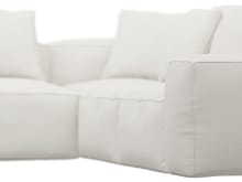 Riley Tribute Ice Modular Sofa - Arm, 2x Armless, Corner, Left Terminal color Tribute Ice