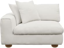 Tully Sofa Modules Slip Covers Tribute Ice color Tribute Ice