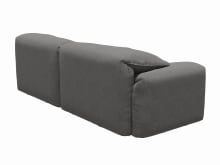 Clarence California Slate Sofa - 4 Seater color California Slate