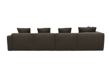 Riley Apt Muse Mink Sofa - 6 Seater LAF Terminal color Muse Mink