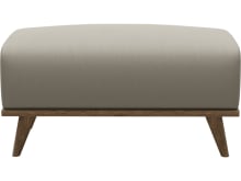 Dane Plaza Natural Ottoman color Plaza Natural