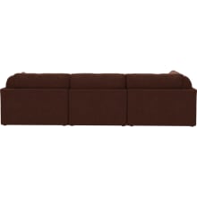 Finley Muse Rust Modular Sofa - 5 Seater LAF Terminal color Muse Rust