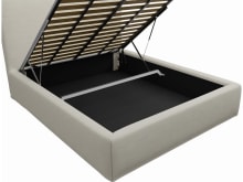 Willow Gas Lift Bed California Ivory color California Ivory