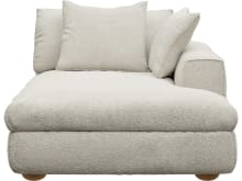 Tully Sofa Modules Slip Covers Boucle Ivory color Boucle Ivory