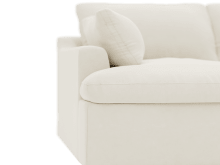Retreat Muse Flax Modular Sofa - 3 Piece color Muse Flax