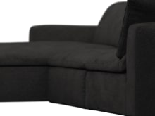 Cloud Deep California Charcoal Modular Sofa - 3 Seater Chaise color California Charcoal