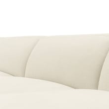 Copenhagen Alpine Mist Chaise Sofa - 3 Seater color Alpine Mist