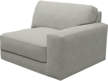 Monica Toorak Pebble Right Arm Facing Chair Module color Toorak Pebble