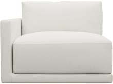 Haven Tribute Ice Left Arm Facing Chair Sofa Module color Tribute Ice