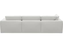 Cloud Deep Noa Fog Modular Sofa - 3 Seater Chaise color Noa Fog