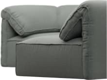 Kai Tribute Storm Modular Sofa - 5 Seater color Tribute Storm